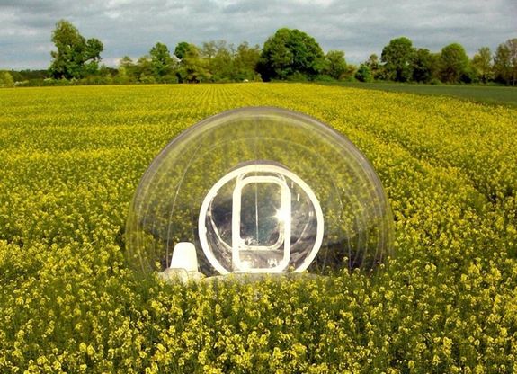 Campeggio "open view": la tenda è una bolla trasparente