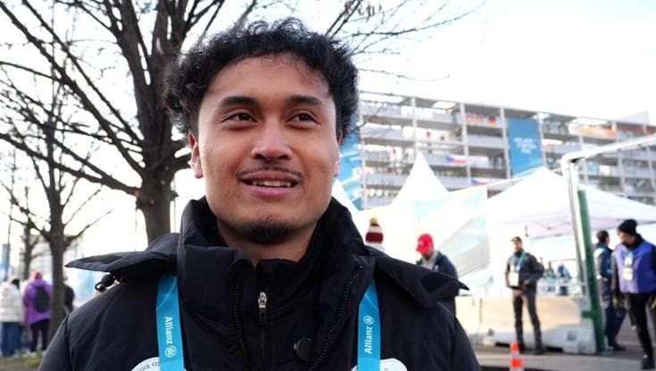 Alle Olimpiadi Francis Ceccarelli, filippino dal cuore italiano: "Toscano doc, mi ispiro a Totti"