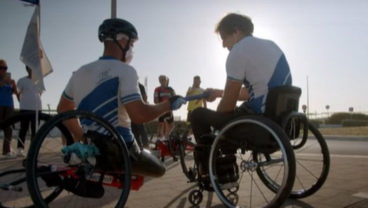 Obiettivo Tricolore: a Parma la staffetta ideata da Alex Zanardi