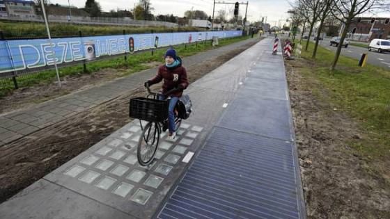 Solaroad, in Olanda energia da pista ciclabile solare