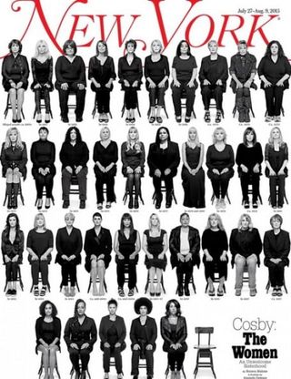 Le donne molestate da Bill Cosby nella copertina del New York Magazine