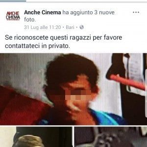 Bari, furto al cinema: il gestore diffonde su Facebook la foto dei presunti ladri