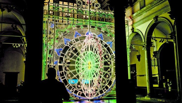 Firenze, luci a Palazzo Strozzi, l'arte di condividere