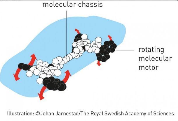 Chimica: Nobel per le nanomacchine a Sauvage, Stoddart e Feringa