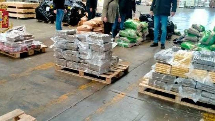 Torino,  scoperti 200 chili di hashish nascosti nei sacchi del pellet su un furgone