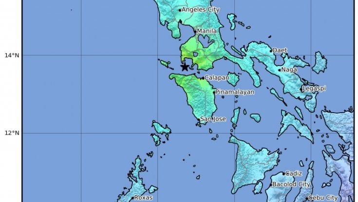 Filippine, terremoto di magnitudo 6,7 a sud di Manila 