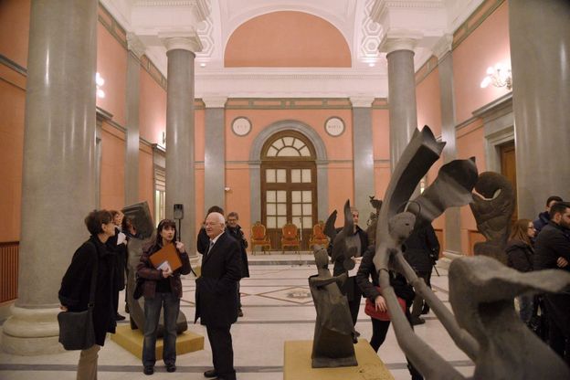 Real Casa dell'Annunziata, riapre il Salone delle colonne
