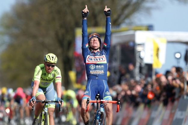 Ciclismo, Gasparotto vince la Amstel Gold Race: il film della corsa