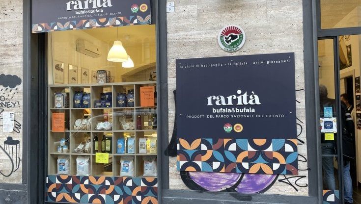 Zizza e Figliata del Cilento nella piccola bottega che profuma di Sud