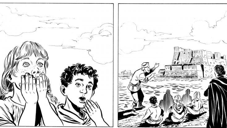 Dago, l’eroe dei fumetti: avventura tra i Quartieri Spagnoli e Agropoli assediata dai Turchi