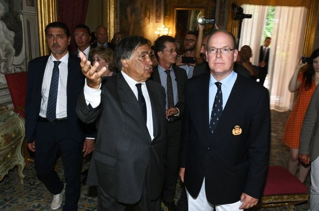 Palermo, Alberto di Monaco diventa cittadino onorario. Le foto