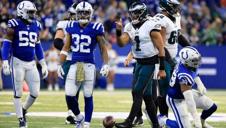 Nfl, Hurts trascina Philadelphia. "Rodeo" di touchdown dei Cowboys in Minnesota
