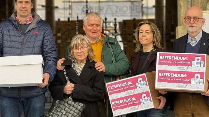 In 6mila per il referendum contro i privati in ospedale. Ora la parola al Consiglio