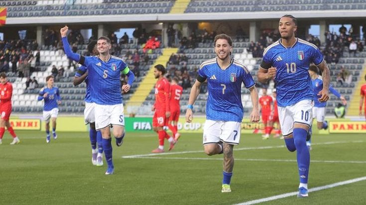 Europei U21, tutto facile per l’Italia: 4-0 alla Macedonia del Nord nelle qualificazioni
