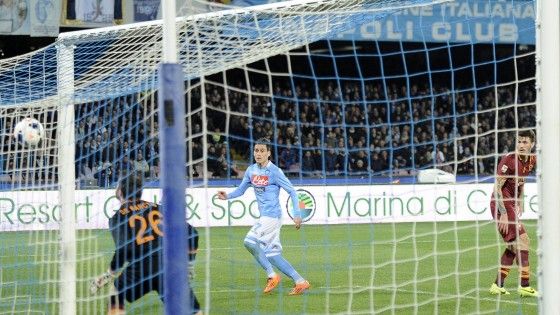 Napoli-Roma 1-0, Callejon punisce i giallorossi