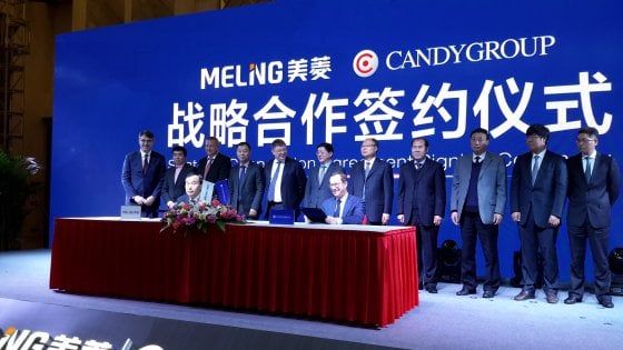 Lavatrici italiane alla conquista della Cina. Candy vuole convertire i cinesi alla carica frontale