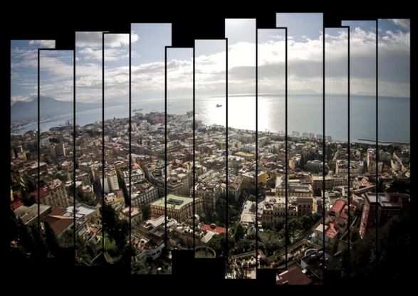L'incanto di Chiaia, un panorama "a strisce"