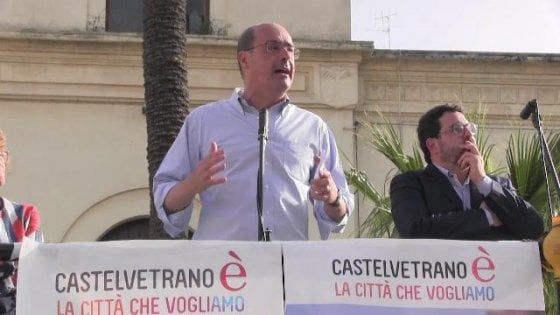 Zingaretti a Castelvetrano: “Altri parlano, io qui al fianco delle persone perbene”  