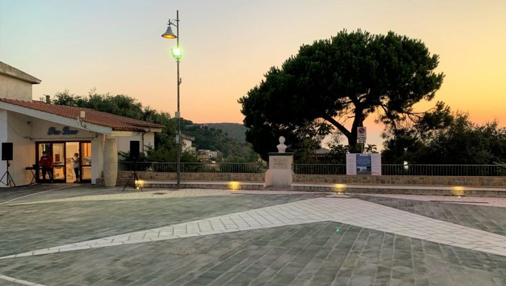 Palinuro, inaugurata la nuova piazza Virgilio
