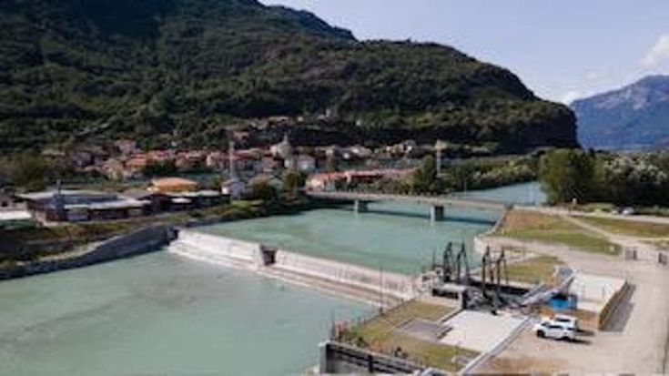 Edison inaugura la nuova centrale idroelettrica di Quassolo, con la partecipazione delle comunità locali