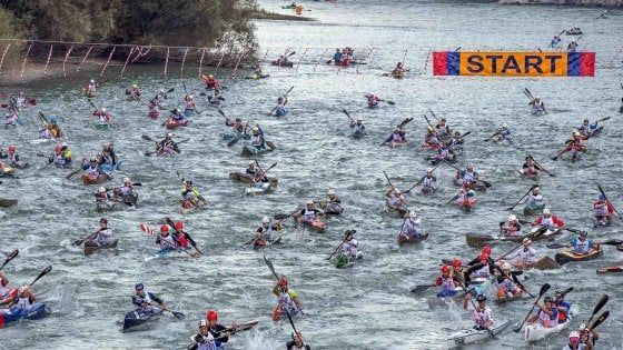 Canoa, trionfo tedesco all'Adigemarathon