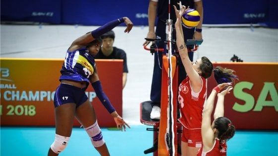 Volley, mondiali femminili: favolosa Italia batte la Turchia 3-0