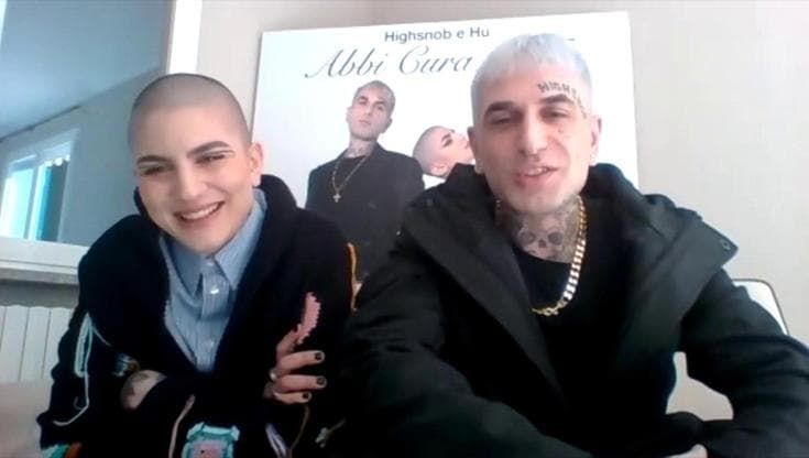 Sanremo 2022, Highsnob & Hu: "Non saremo eccentrici, per rispetto verso la nostra canzone, ma ci saranno sorprese"