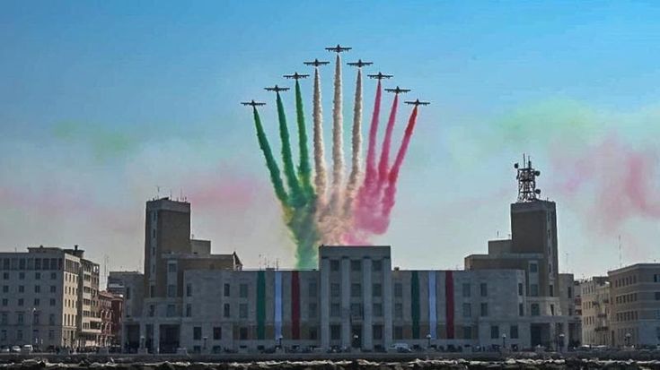 San Nicola, Frecce tricolori mercoledì 7 maggio in sorvolo su Bari. Passaggio visibile dal lungomare