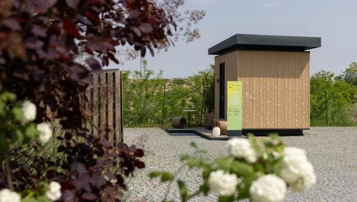La casa (che respira) fatta con gli scarti del riso