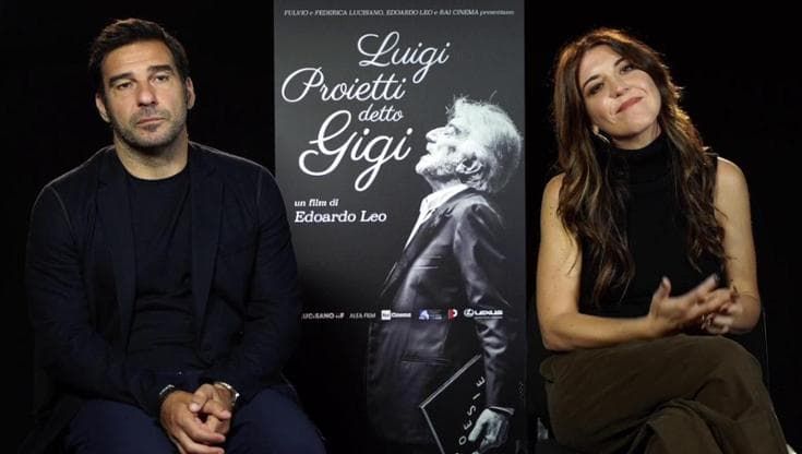 Edoardo Leo e Carlotta Proietti portano alla Festa di Roma il doc  'Luigi Proietti detto Gigi'