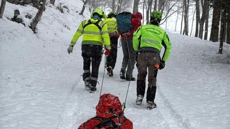 Rettore del Santuario Beata Vergine di Loreto scivola sul ghiaccio dopo la messa