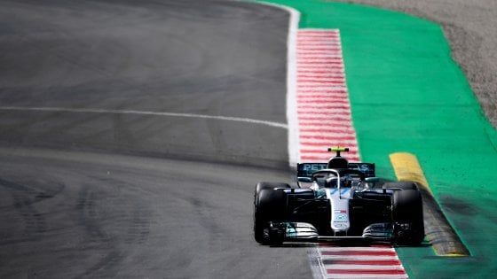 F1, test Barcellona: Bottas il più veloce, Giovinazzi secondo