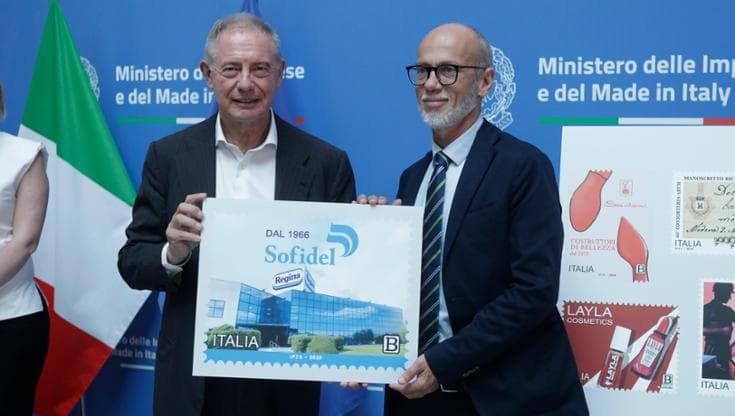 Sessanta anni di crescita e innovazione, un francobollo celebra il gruppo Sofidel