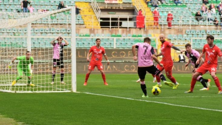 Goleada rosanero: il Palermo batte 5 a 0 la Turris