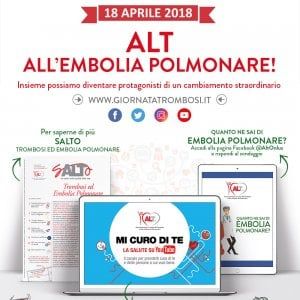 Embolia polmonare, conoscerla per combattere la trombosi
