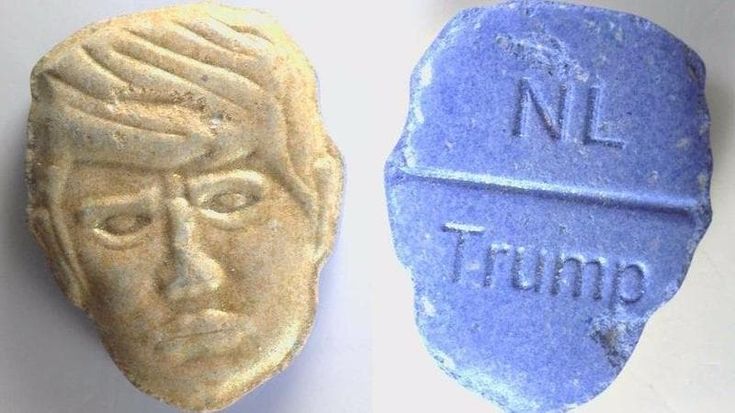 Olanda, l’allarme: “Non prendete le pasticche di ecstasy a forma di Trump, sono letali”