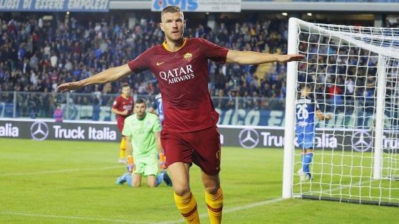 Empoli-Roma 0-2: Nzonzi-Dzeko, i giallorossi continuano la risalita