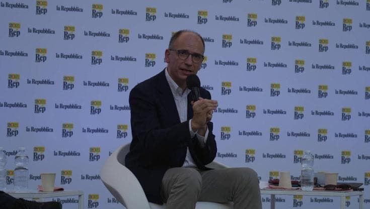 Rep Idee 2021 - Letta: "Su ddl Zan vogliono attrarci in un pantano per farlo saltare"