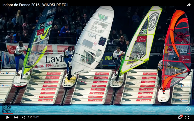 Il windsurf indoor impazza in Francia