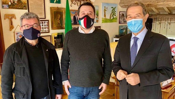 Ponte sullo Stretto, lavoro e agricoltura, Musumeci a Roma da Salvini con il governatore calabrese