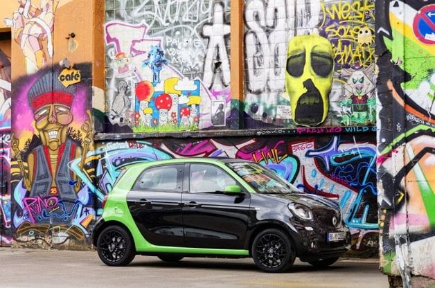 Smart forfour electric drive