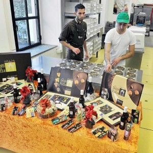 Cioccolato e birra si sposano nello shop di Piazza dei Mestieri
