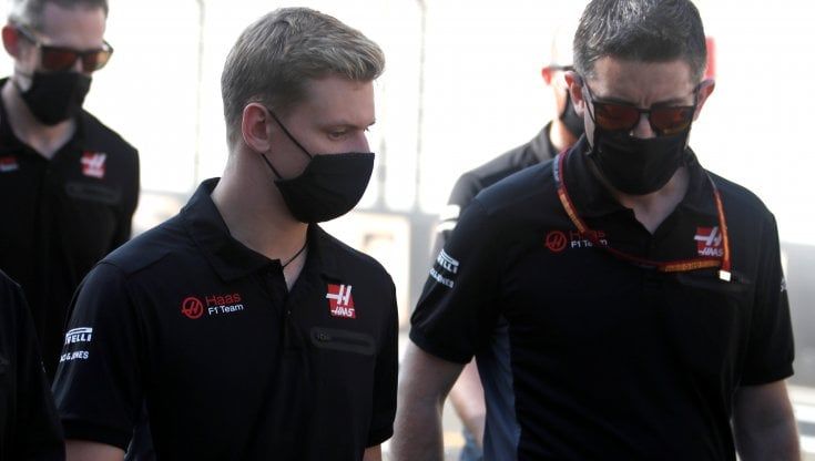 Schumacher jr, primi giri in Formula 1