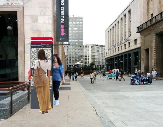 Expo, a Milano 150 totem informativi per turisti e pedoni
