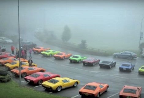 Tanti auguri Lamborghini Miura, il tour è uno show