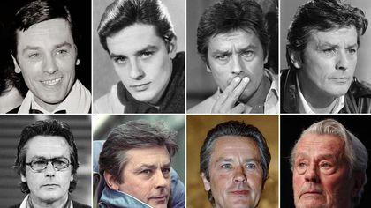 Alain Delon, i mille volti di un divo