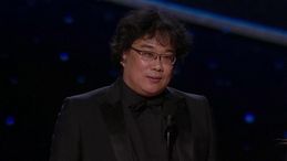 Oscar 2020, Bong Joon-ho: "Vorrei dividere il premio per 'Parasite' in 5 parti"