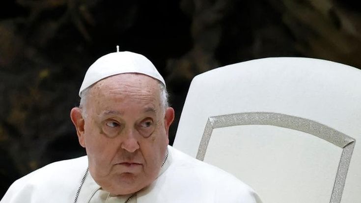 Papa Francesco si collega con la Curia. “Ma non si è mostrato in video”