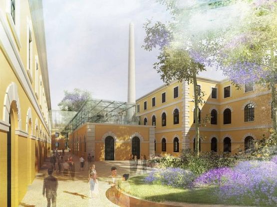 Bari, i rendering del restyling all'ex Manifattura