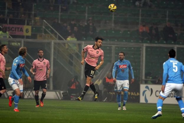 Palermo-Napoli, il film della partita